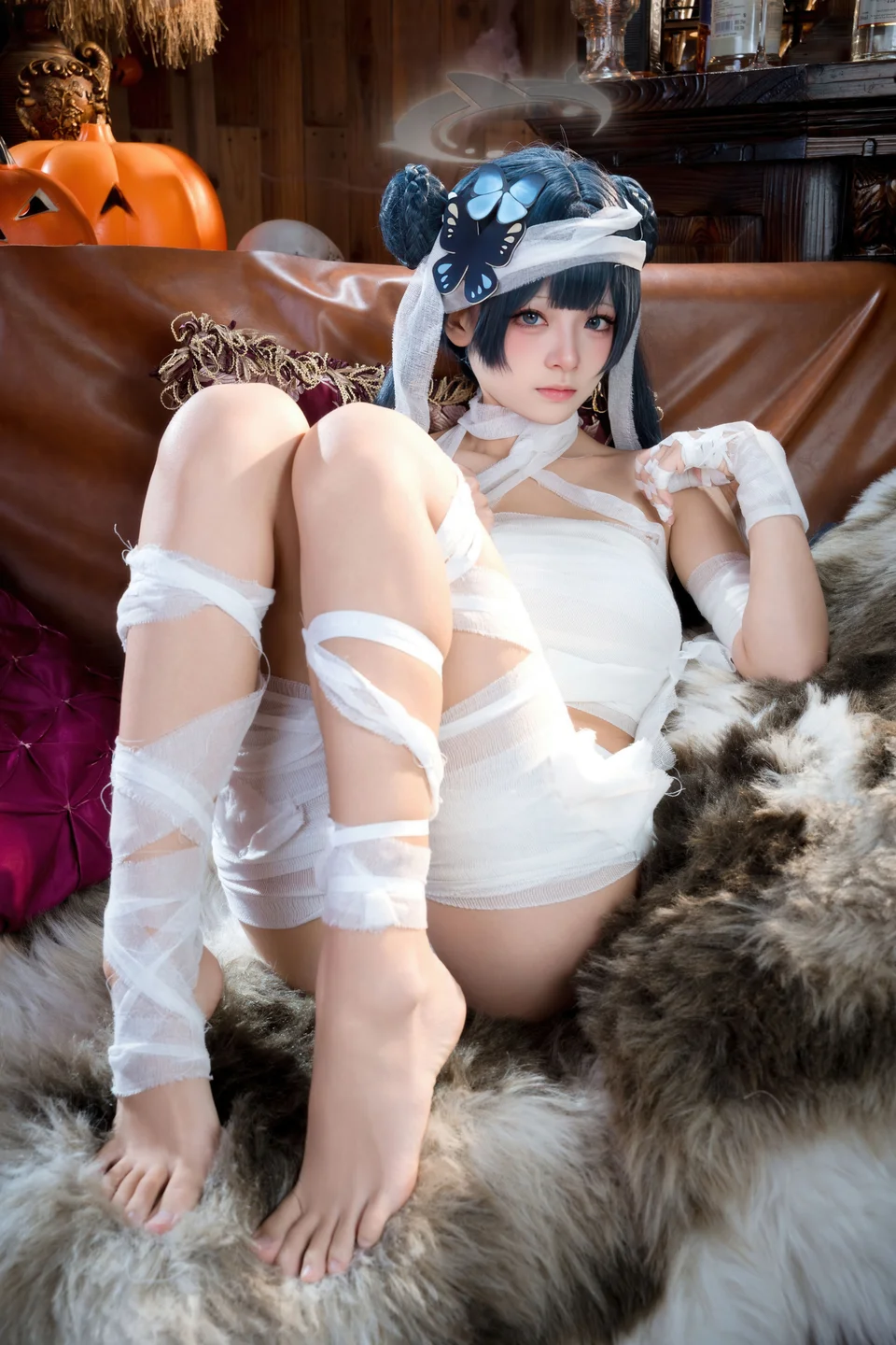 九柒喵 - No.040 好美+妃咲万圣节 [51P-453MB] tg@simisebaisi 【丝足阁】025.webp